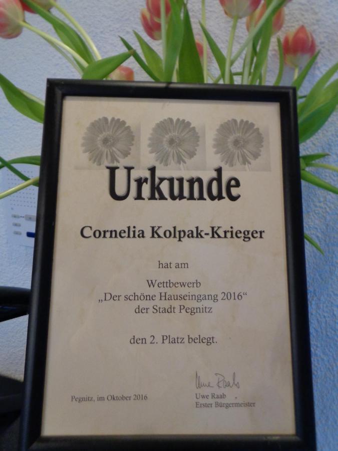 Cornelia Kolpak-Krieger Lejlighed Pegnitz Eksteriør billede